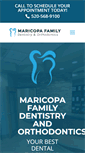 Mobile Screenshot of maricopadental.com